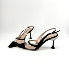 Load image into Gallery viewer, MiuMiu Crystal High Heels (Box)
