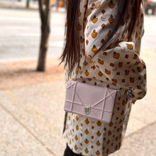 Load image into Gallery viewer, Christian Dior Grained Calfskin Diorama Croisiere Chain Wallet