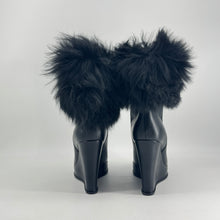 Load image into Gallery viewer, Vero Cuoio Black Boots with Fur Size 38