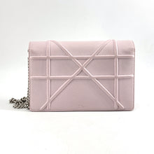 Load image into Gallery viewer, Christian Dior Grained Calfskin Diorama Croisiere Chain Wallet