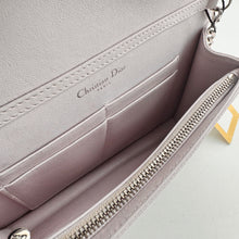 Load image into Gallery viewer, Christian Dior Grained Calfskin Diorama Croisiere Chain Wallet