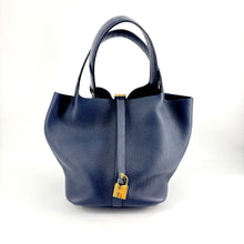 Load image into Gallery viewer, Hermes Picotin Lock 22 Touch Blue