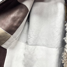 Load image into Gallery viewer, Fendi Lamb Leather/ Cashmere Sweater Jacket