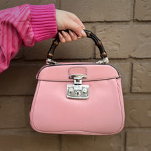 Load image into Gallery viewer, Gucci Lady Lock Bamboo Handle Bag