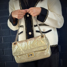 Load image into Gallery viewer, Chanel 2.55 Metallic Leather Drill Flap Bag TWS