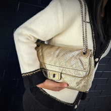 Load image into Gallery viewer, Chanel 2.55 Metallic Leather Drill Flap Bag TWS
