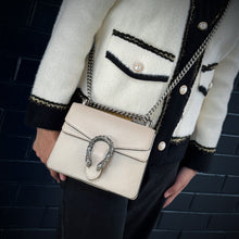 Load image into Gallery viewer, Gucci White Leather Mini Dionysus bag TWS