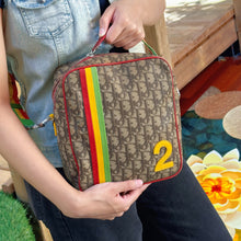 Load image into Gallery viewer, Christian Dior Diorissimo Rasta Messenger Bag TWS