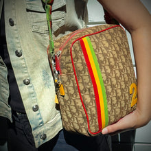 Load image into Gallery viewer, Christian Dior Diorissimo Rasta Messenger Bag TWS