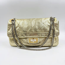 Load image into Gallery viewer, Chanel 2.55 Metallic Leather Drill Flap Bag TWS
