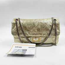 Load image into Gallery viewer, Chanel 2.55 Metallic Leather Drill Flap Bag TWS