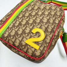 Load image into Gallery viewer, Christian Dior Diorissimo Rasta Messenger Bag TWS