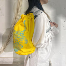 Load image into Gallery viewer, Hermes Yellow Matelo Backpack