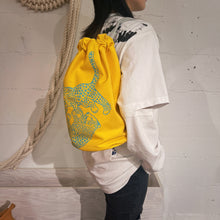 Load image into Gallery viewer, Hermes Yellow Matelo Backpack
