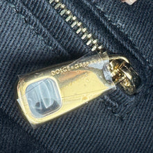 Load image into Gallery viewer, D&G Grained Calfskin Dauphine Crystal Embellished Box Bag