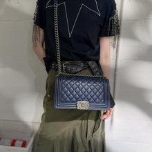 Load image into Gallery viewer, Chanel Lambskin Medium Leboy Bag TWS