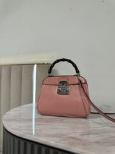 Load image into Gallery viewer, Gucci Lady Lock Bamboo Handle Bag