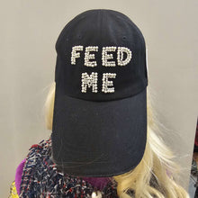 Load image into Gallery viewer, Laurence&Chico Black Cap with Pearl