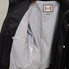 Load image into Gallery viewer, Moncler gum blue hybrid down knit jacket size 2 TWS