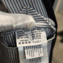 Load image into Gallery viewer, Moncler gum blue hybrid down knit jacket size 2 TWS