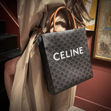 Load image into Gallery viewer, Celine Triomphe Vertical Cabas Tote Bag TWS