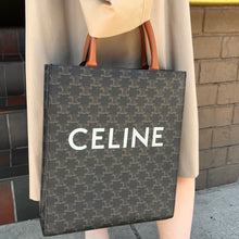 Load image into Gallery viewer, Celine Triomphe Vertical Cabas Tote Bag TWS