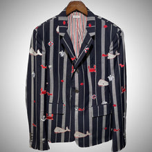 Load image into Gallery viewer, THOM BROWNE Special Limitid Men's Wool Blazer