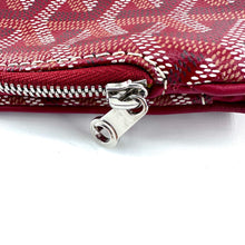 Load image into Gallery viewer, GOYARD Goyardine Sainte Marie Soft Clutch Red