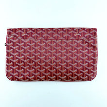 Load image into Gallery viewer, GOYARD Goyardine Sainte Marie Soft Clutch Red