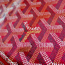 Load image into Gallery viewer, GOYARD Goyardine Sainte Marie Soft Clutch Red