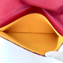 Load image into Gallery viewer, GOYARD Goyardine Sainte Marie Soft Clutch Red