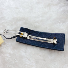 Load image into Gallery viewer, Chanel quilted black hair Barrett