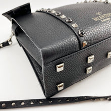 Load image into Gallery viewer, Valentino My Rockstud Small Single Handbag in Black Noir Studs