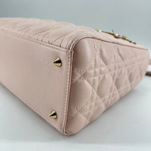 Load image into Gallery viewer, Dior Lady Dior pink Medium Bag Year2013TWS
