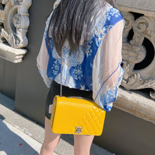 Load image into Gallery viewer, Chanel Yellow Uni Flap Bag