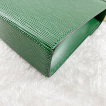 Load image into Gallery viewer, Louis Vuitton Green Leather Marlesherbes Bag