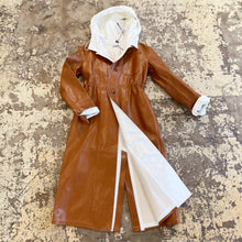 Load image into Gallery viewer, Jil Sander PU leather long coat