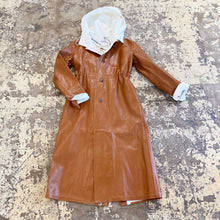 Load image into Gallery viewer, Jil Sander PU leather long coat