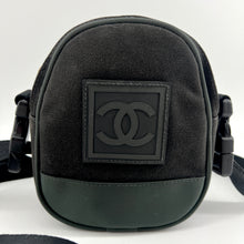 Load image into Gallery viewer, Chanel Sports Line logo patch crossbody/ belt bag TWS