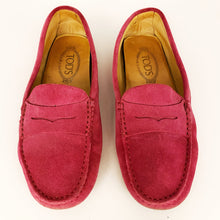 Load image into Gallery viewer, Tod's red flat shoes