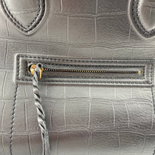 Load image into Gallery viewer, Celine Black Leather Medium Phantom Luggage Tote