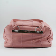 Load image into Gallery viewer, Chanel Pink LAX Square Quilted Bowler Bag