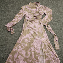 Load image into Gallery viewer, Acne studios 100% silk floral dress
