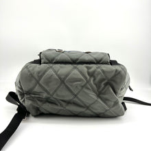 Load image into Gallery viewer, Prada Saffiano Leather-Trimmed Quilted Nylon Backpack
