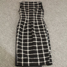 Load image into Gallery viewer, Balenciaga quilted black long dress