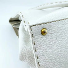 Load image into Gallery viewer, Fendi White Leather Handbag