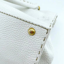 Load image into Gallery viewer, Fendi White Leather Handbag