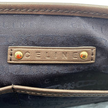 Load image into Gallery viewer, Celine Suede Arc de Triomphe Dark Flower Tote Bag