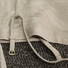 Load image into Gallery viewer, Jacquemus beige cropped top