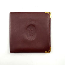 Load image into Gallery viewer, Cartier Must De Cartier Leather Small Wallet po